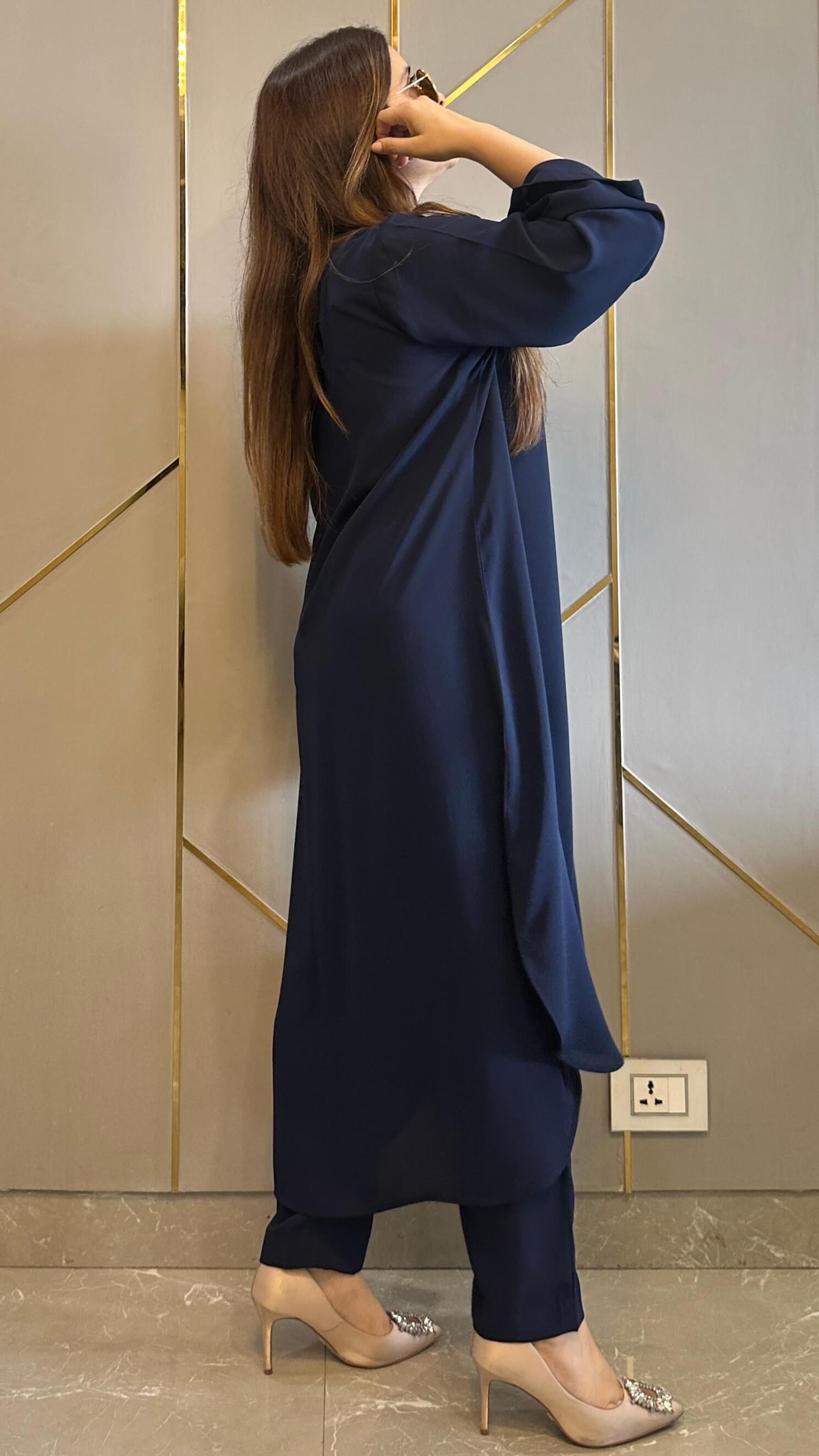 Blue Royal Oak Co-ord Set