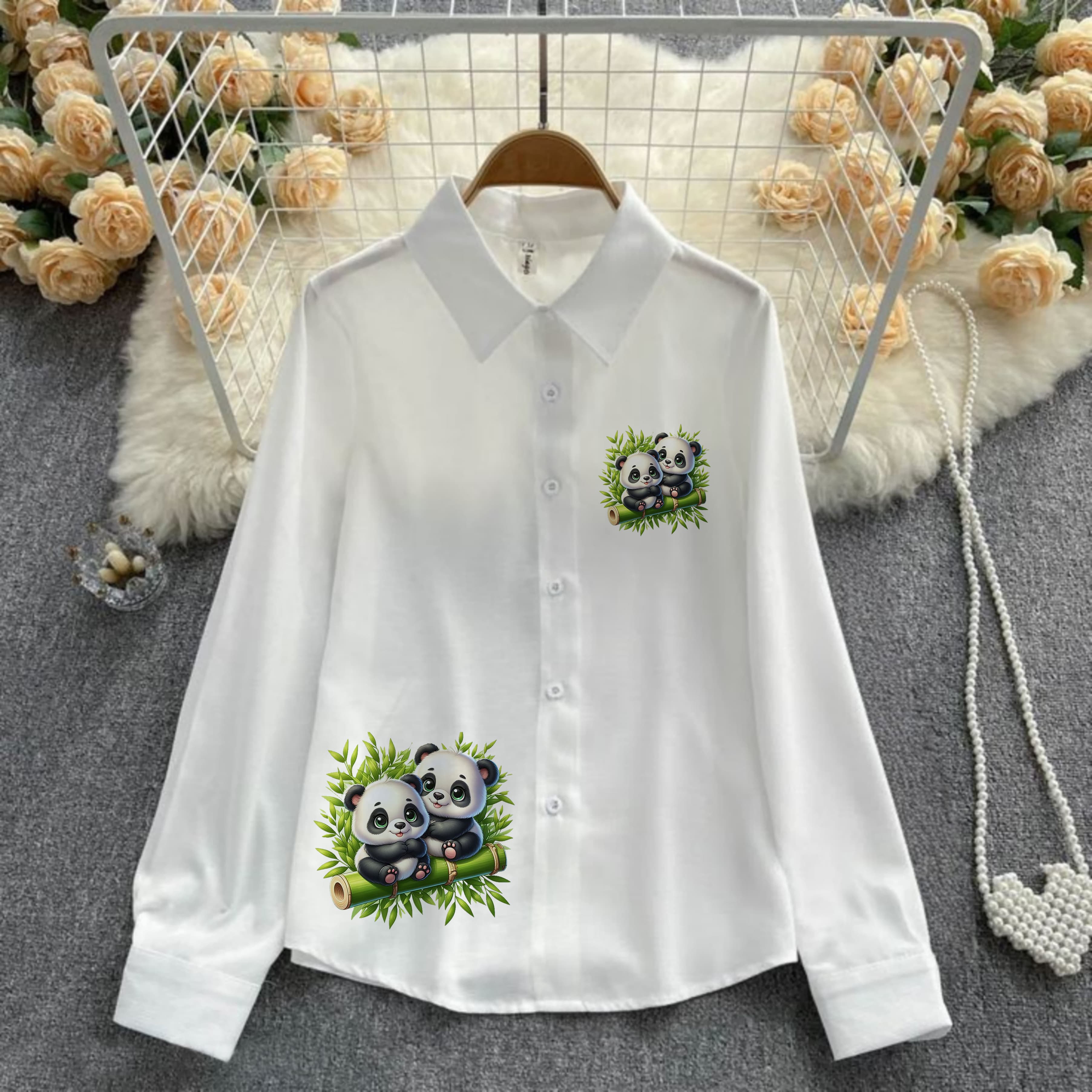 Women Floral Printed Casual Wear Stylish Shirt