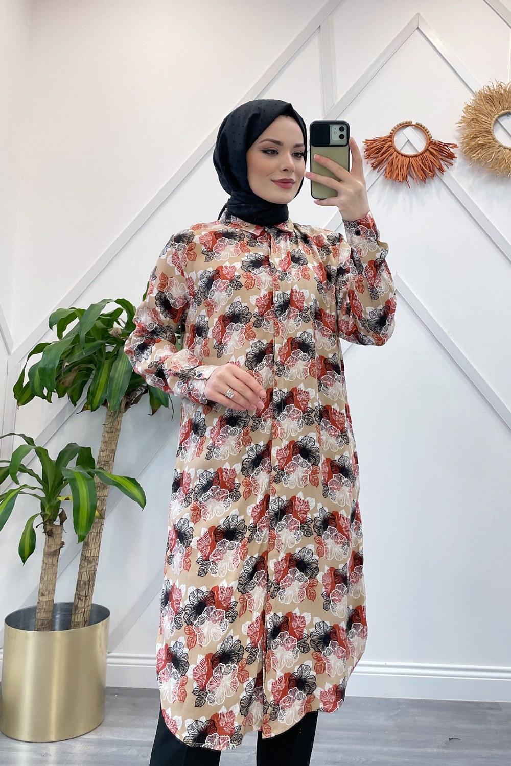FLORAL PRINTED TOP WITH PLAIN PALAZZO SET