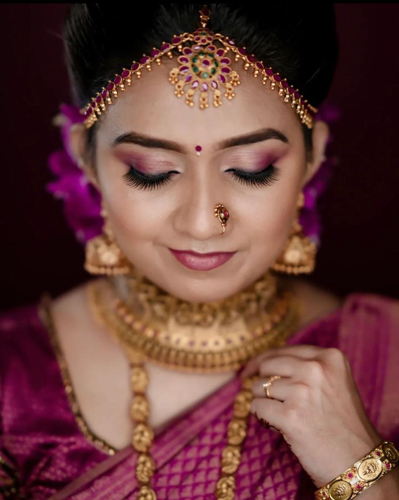 Imposing Pink Colored Kanchivaram Silk Saree With Blouse-4502